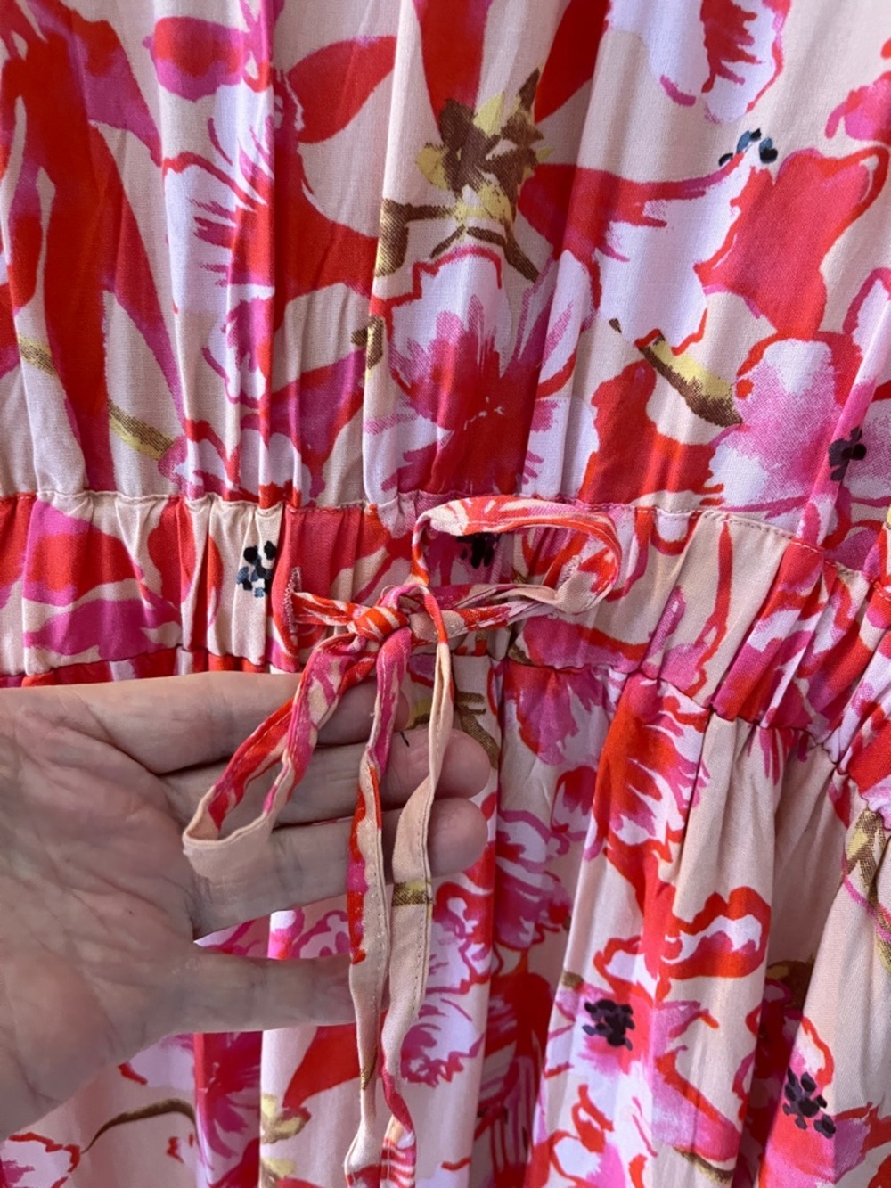 Onshore 3/4 sleeved one size maxi flowery dress. NWT - Picture 8 of 13